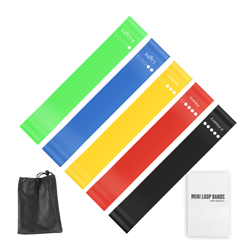Набор из 5 эластичных лент для – обзор и цена Yoga Fitness Resistance Band